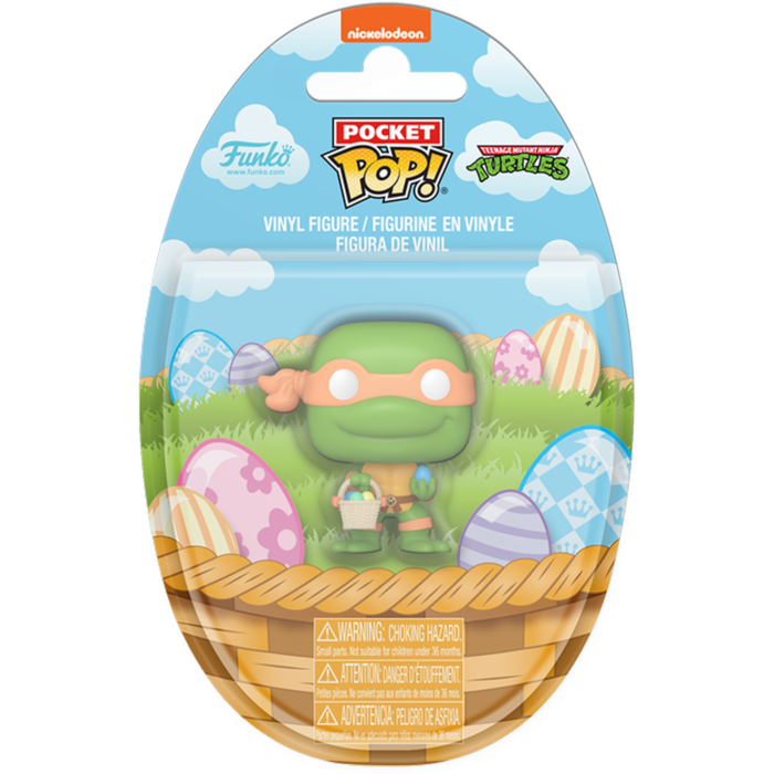 Funko Pocket Pop! Teenage Mutant Ninja Turtles - Michelangelo with Easter Basket