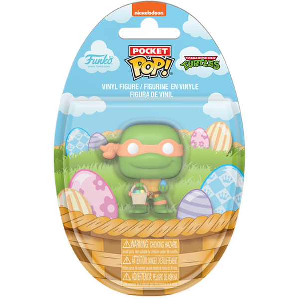 Funko Pocket Pop! Teenage Mutant Ninja Turtles - Michelangelo with Easter Basket