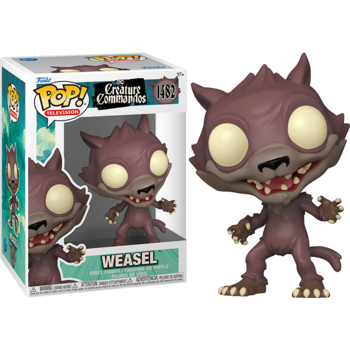 Funko Pop! DC: Creature Commandos - Weasel #1482 - Pop Basement