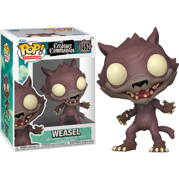 Funko Pop! DC: Creature Commandos - Weasel #1482 - Pop Basement