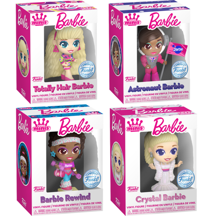 Funko - Barbie - 3" Scale Mini Vinyl Figure (Mystery Single Unit) - Pop Basement