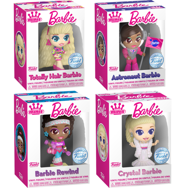 Funko - Barbie - 3" Scale Mini Vinyl Figure (Mystery Single Unit) - Pop Basement