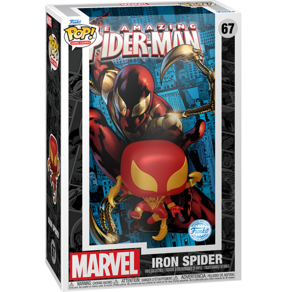 Funko Pop! Comic Covers - Marvel - The Amazing Spider-Man Iron Spider #67