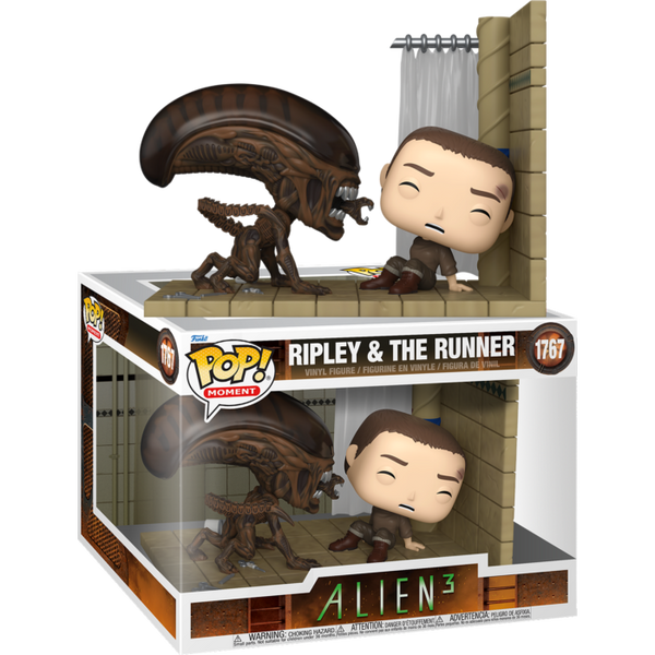 Funko Pop! Moment - Alien 3 - Ripley & Xenomorph "The Runner" #1767