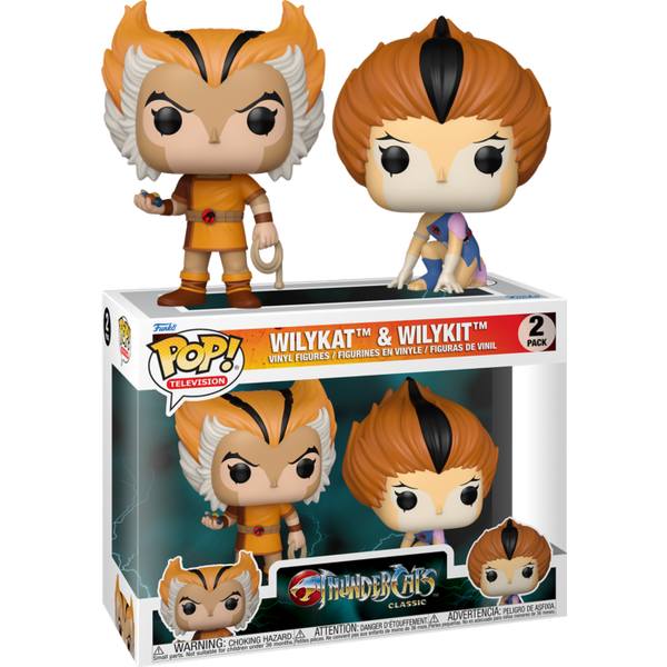 Funko Pop! Thundercats - Wilykat & Wilykit - 2-Pack