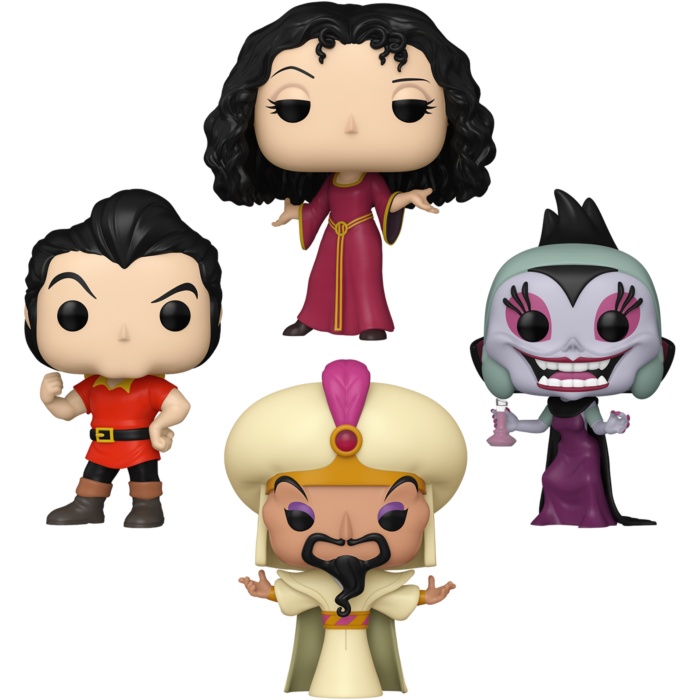 Funko Pop! Disney Villains - Pull The Lever - Bundle (Set of 4) - Pop Basement