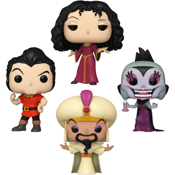 Funko Pop! Disney Villains - Pull The Lever - Bundle (Set of 4) - Pop Basement