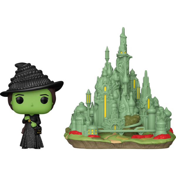 Funko Pop! Town - Wicked (2024) - Elphaba with the Emerald City #44