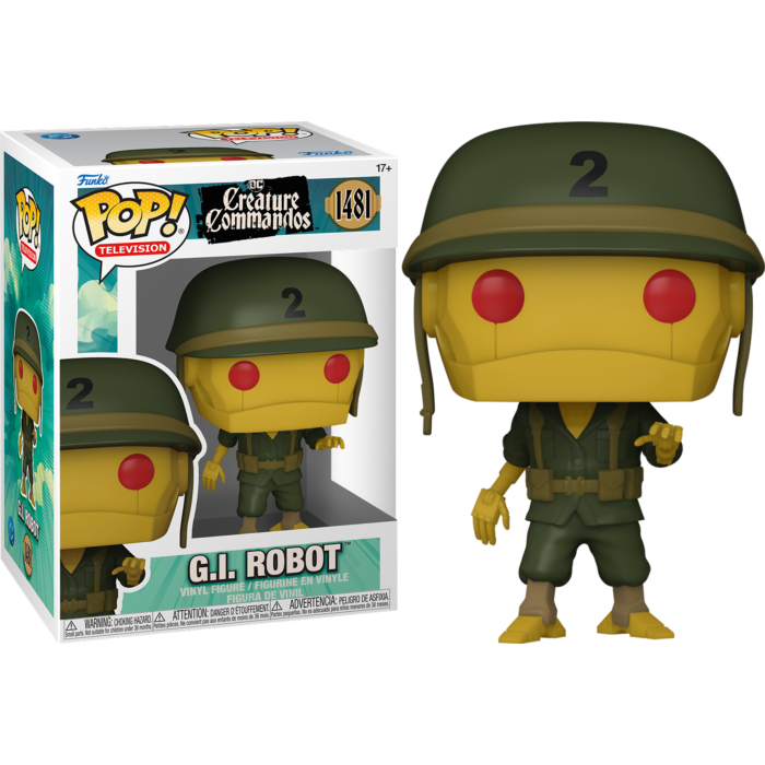 Funko Pop! DC: Creature Commandos - G.I. Robot #1481 - Pop Basement