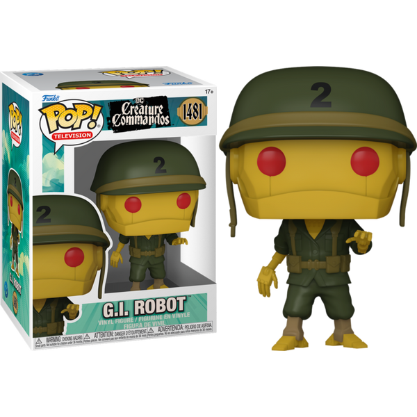 Funko Pop! DC: Creature Commandos - G.I. Robot #1481 - Pop Basement