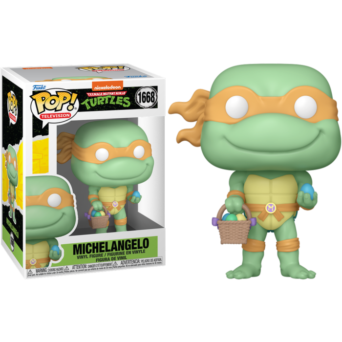 Funko Pop! Teenage Mutant Ninja Turtles - Michelangelo with Easter Basket #1668