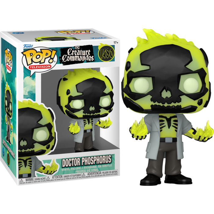 Funko Pop! DC: Creature Commandos - Doctor Phosphorus #1480 - Pop Basement