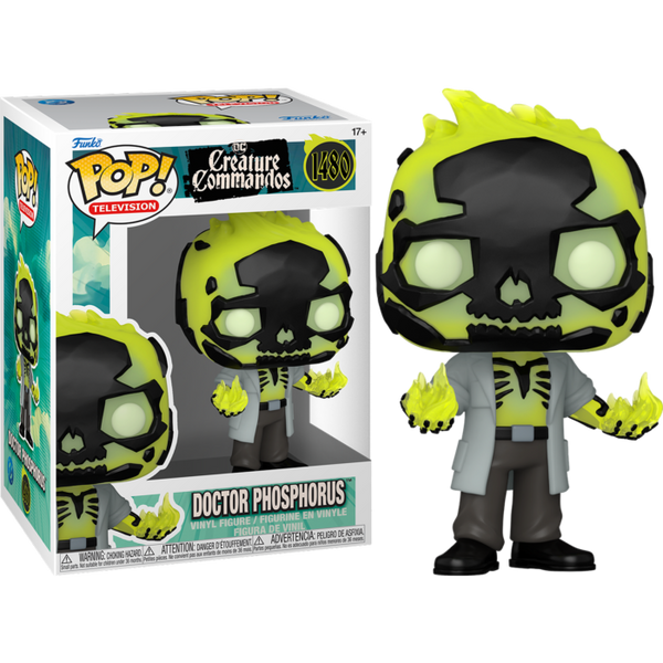 Funko Pop! DC: Creature Commandos - Doctor Phosphorus #1480 - Pop Basement