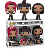 Funko Pop! TLC: No Scrubs - T-Boz, Left Eye & Chilli - 3-Pack - Pop Basement