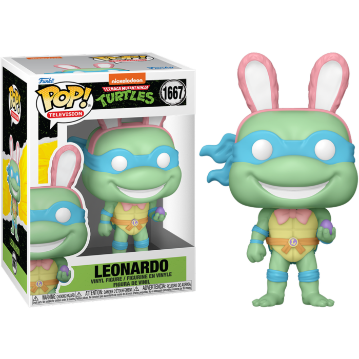 Funko Pop! Teenage Mutant Ninja Turtles - Leonardo with Easter Egg #1667