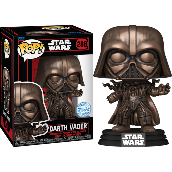 Funko Pop! Star Wars - Darth Vader Bronze Metallic #288 - Pop Basement