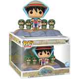 Funko Pop! Moment - One Piece - Monkey D. Luffy Trains Kung Fu Dugong #1637 - Pop Basement