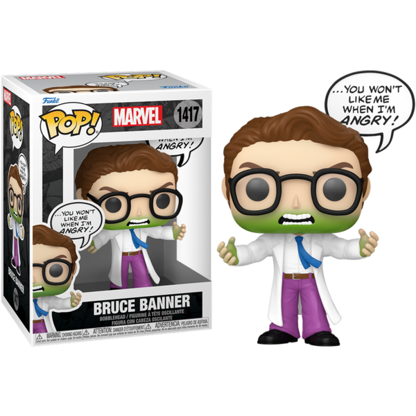 Funko Pop! Marvel Comics - Bruce Banner (Angry) #1417