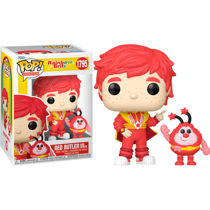 Funko Pop! Rainbow Brite - Red Butler with Sprite #1795