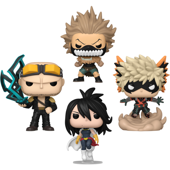 Funko Pop! My Hero Academia - Hero Society - Bundle (Set of 4) - Pop Basement