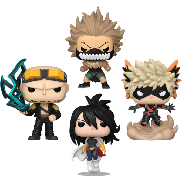 Funko Pop! My Hero Academia - Hero Society - Bundle (Set of 4) - Pop Basement