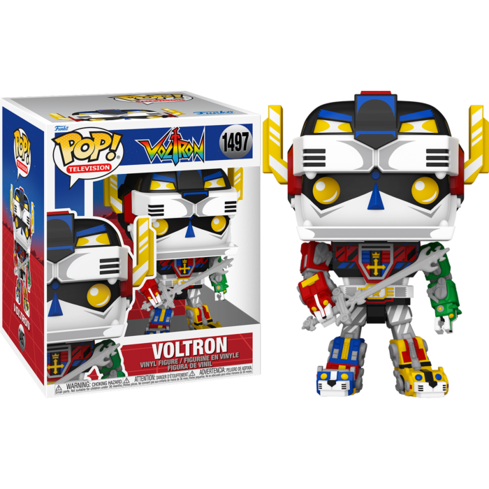 Funko Pop! Voltron: Defender of the Universe - Voltron (Retro) Super Sized 6" #1497