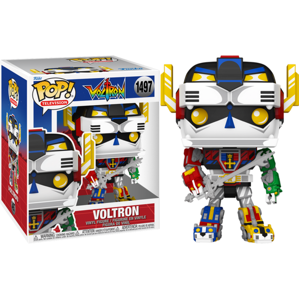 Funko Pop! Voltron: Defender of the Universe - Voltron (Retro) Super Sized 6" #1497