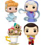 Funko Pop! Cinderella (1950): 75th Anniversary - Bibbidi-Bobbidi-Boo - Bundle (Set of 4)