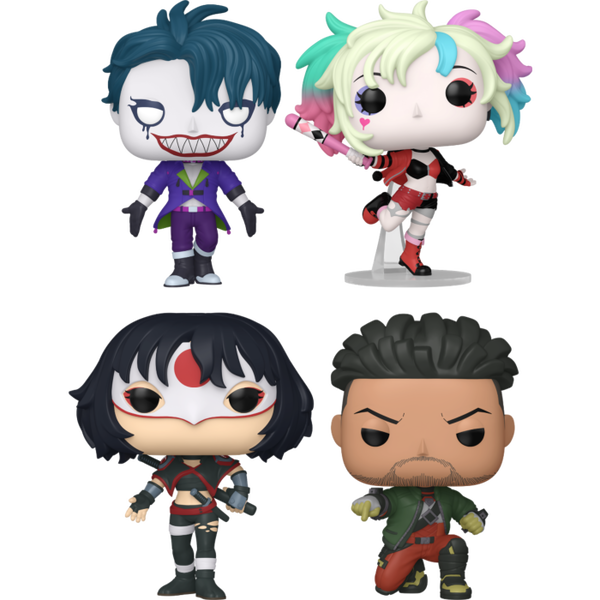 Funko Pop! Suicide Squad: Isekai - Another World - Bundle (Set of 4)