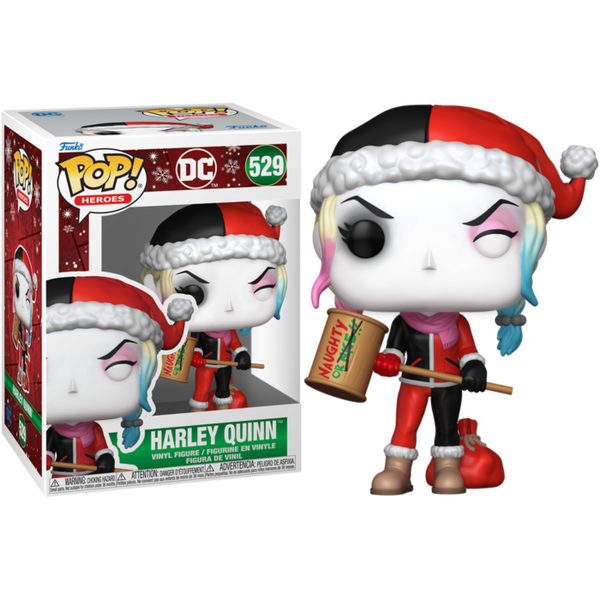 Funko Pop! DC Comics - Harley Quinn with Naughty Mallet Holiday - Pop Basement