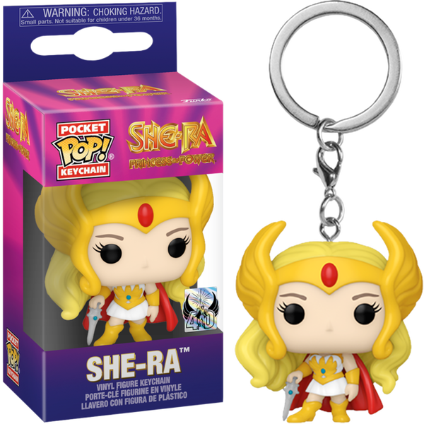 Funko Pocket Pop! Keychain - She-Ra: Princess of Power - She-Ra 40th Anniversary