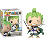 Funko Pop! One Piece - Roronoa Zoro with Swords Glow in the Dark #923 - Pop Basement