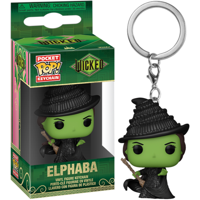 Funko Pocket Pop! Keychain - Wicked (2024) - Elphaba - Pop Basement