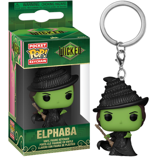 Funko Pocket Pop! Keychain - Wicked (2024) - Elphaba - Pop Basement