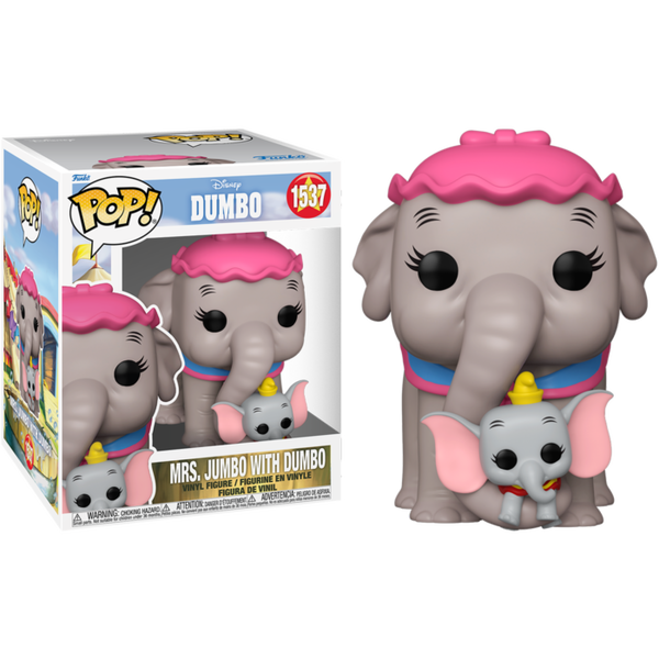 Funko Pop! Dumbo (1941) - Mrs. Jumbo with Dumbo Super Sized 6" #1537 - Pop Basement