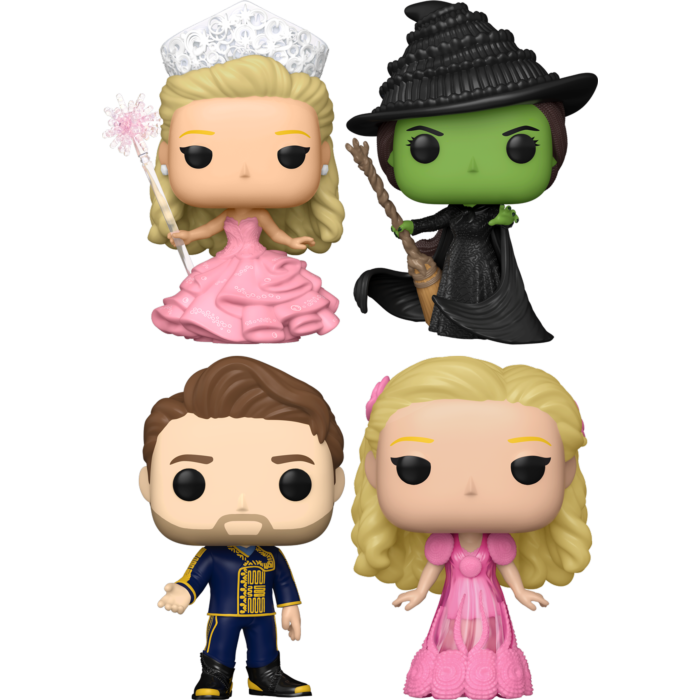 Funko Pop! Wicked (2024) - Emerald City - Bundle (Set of 4) - Pop Basement