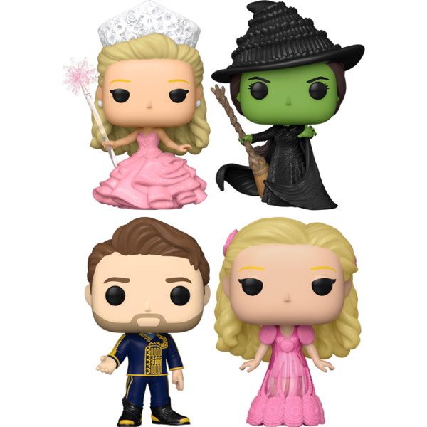 Funko Pop! Wicked (2024) - Emerald City - Bundle (Set of 4) - Pop Basement