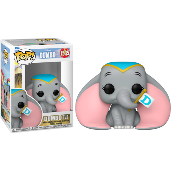 Funko Pop! Dumbo (1941) - Dumbo with Flag #1535 - Pop Basement