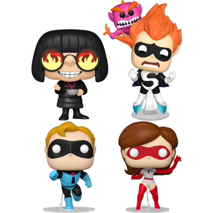 Funko Pop! Incredibles: 20th Anniversary - Super Suits - Bundle (Set of 4) - Pop Basement