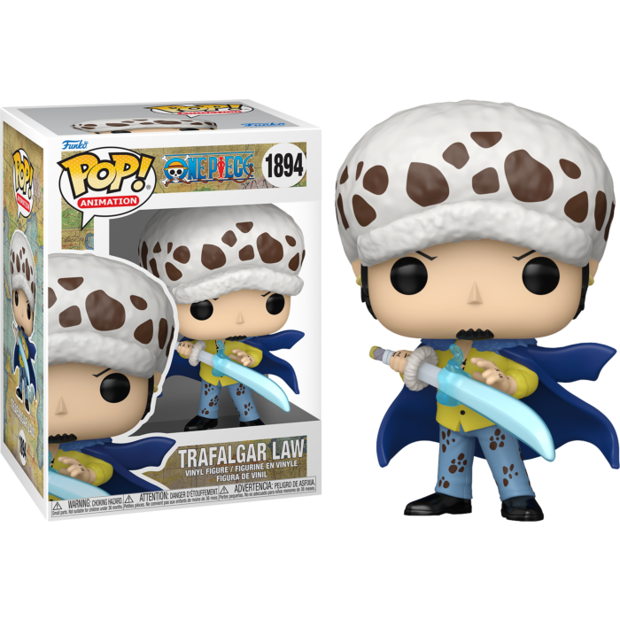 Funko Pop! One Piece - Trafalgar Law with Blue Anesthesia #1894