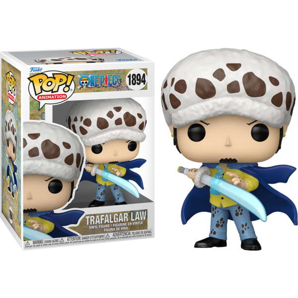 Funko Pop! One Piece - Trafalgar Law with Blue Anesthesia #1894