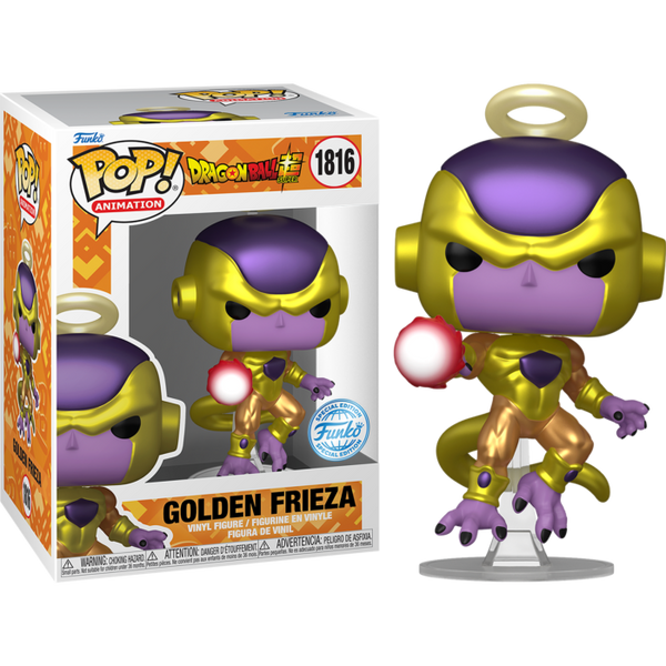 Funko Pop! Dragon Ball Super - Golden Frieza Metallic #1816 - Pop Basement