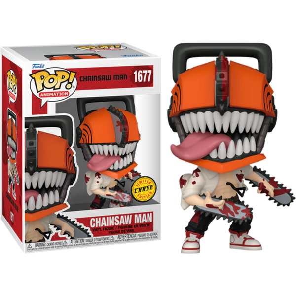 Funko Pop! Chainsaw Man - Chainsaw Man #1677 - Chase Chance - Pop Basement