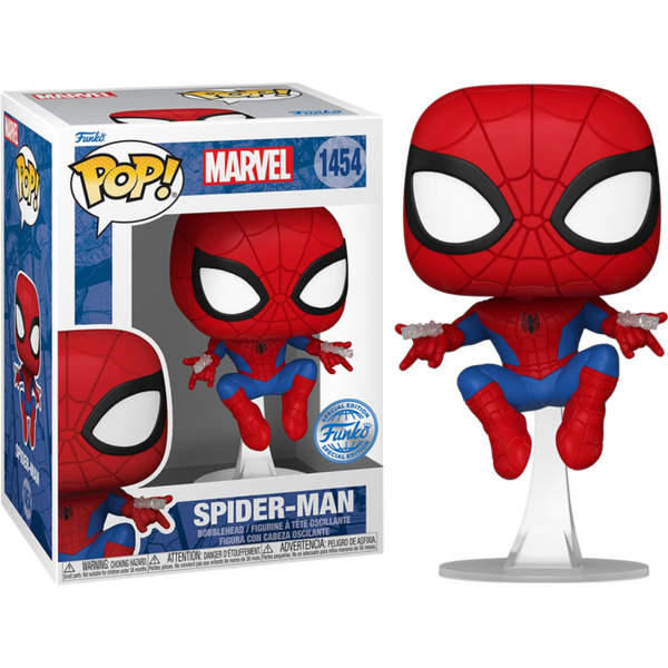 Funko Pop! Marvel - Spider-Man with Webshooters #1454 - Pop Basement