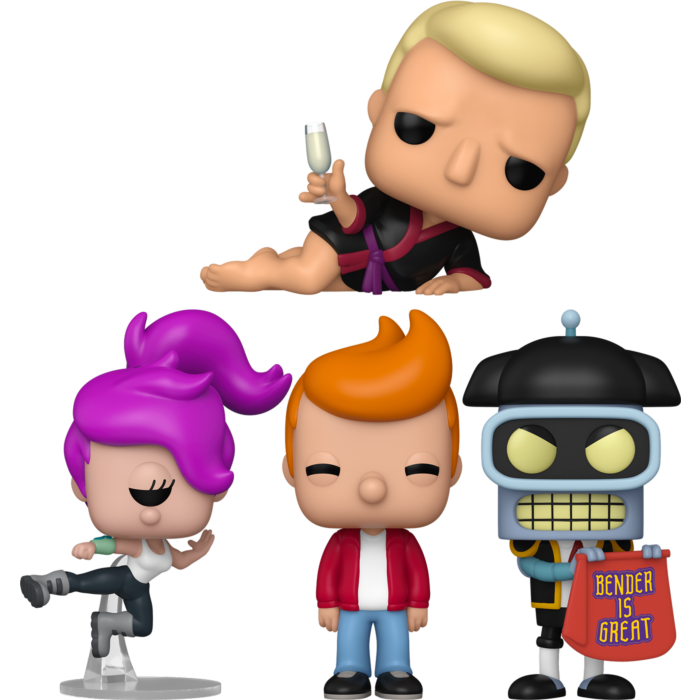 Funko Pop! Futurama - The Butterjunk Effect - Bundle (Set of 4) - Pop Basement