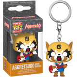 Funko Pocket Pop! Keychain - Aggretsuko - Aggretsuko with Guitar - Pop Basement