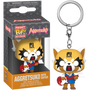 Funko Pocket Pop! Keychain - Aggretsuko - Aggretsuko with Guitar - Pop Basement