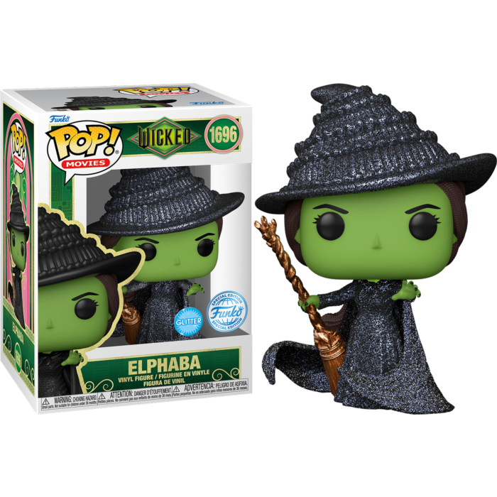 Funko Pop! Wicked (2024) - Elphaba Diamond Glitter #1696 - Pop Basement