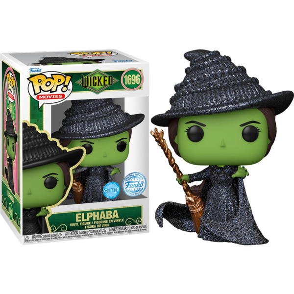 Funko Pop! Wicked (2024) - Elphaba Diamond Glitter #1696 - Pop Basement