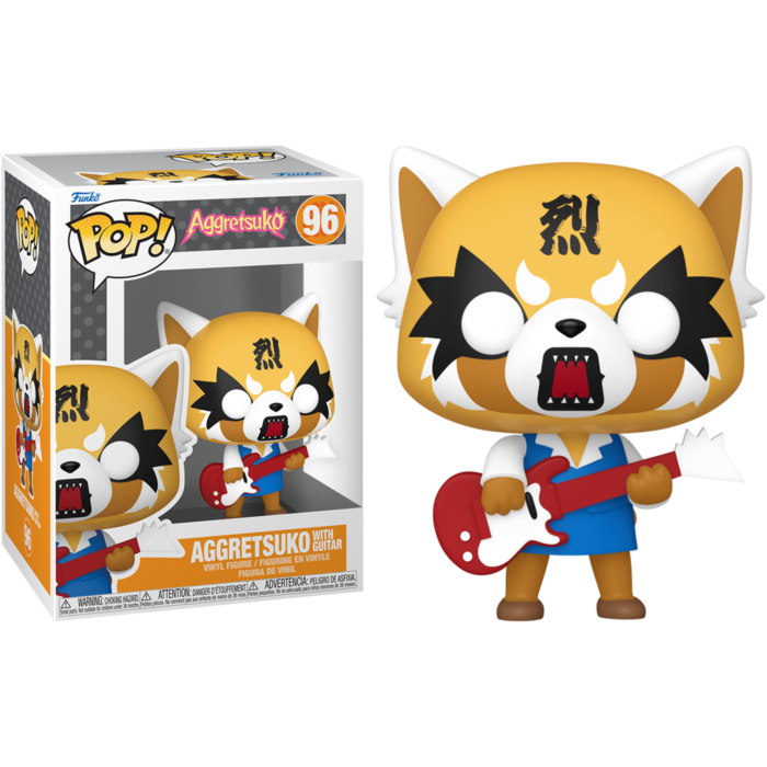 Funko Pop! Aggretsuko - Aggretsuko with Guitar #96 - Pop Basement